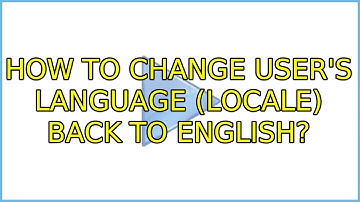 Ubuntu: How to change user