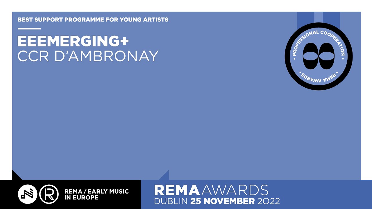 REMA AWARDS 2022 Best Support Programme For Young Artists YouTube