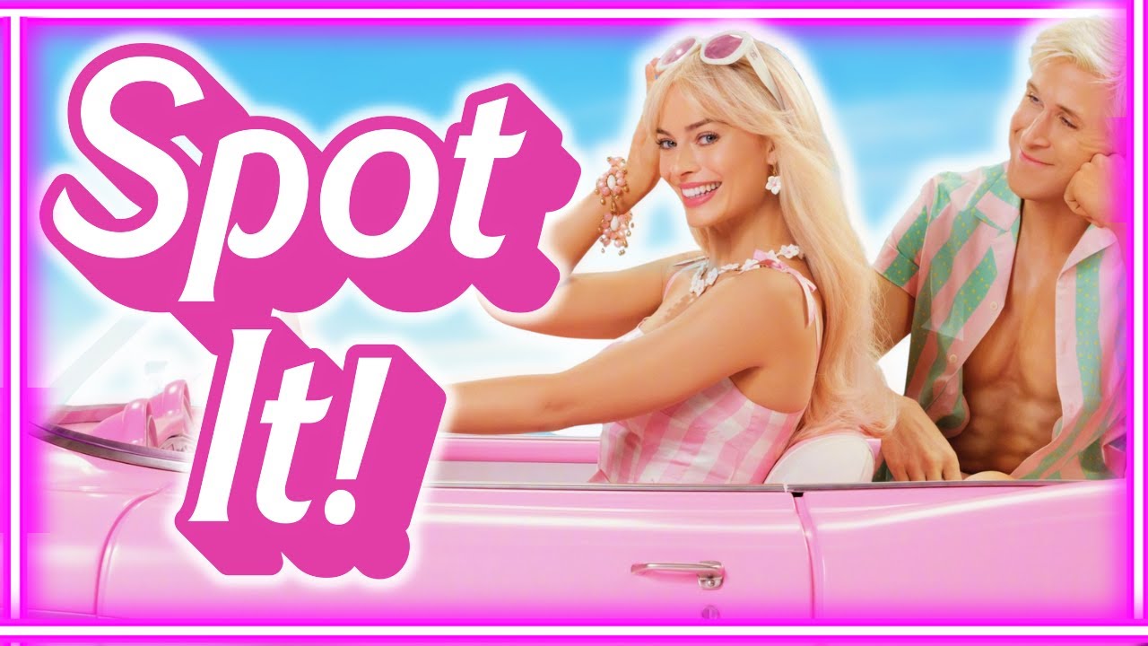 その他 Barbie breaking down Part 1 🎀Barbie Spot the Difference Challenge! 🎀👀💃 Brain Break | Just