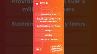 Entergy: Revolutionizing Energy with Sustainability