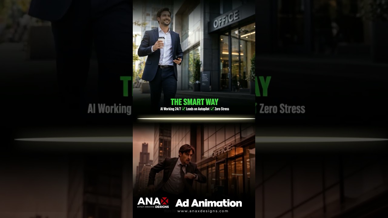 High-Converting Ad Animation Services | Anax Designs