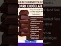 8 Health Benefits of Dark Chocolate #healthbenefits #darkchocolate