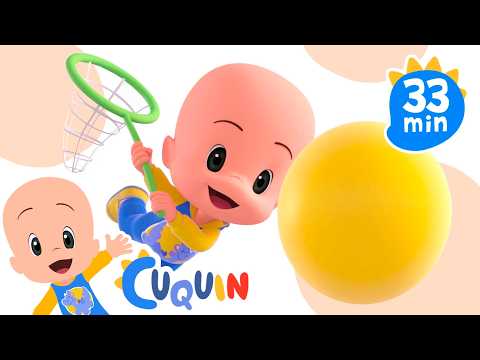 Onde estará a bola amarela? | Aventuras educativas de Cuquin
