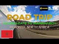 Road trip from quarzazate to  marrakech roadtrip northafrica insta360 funride