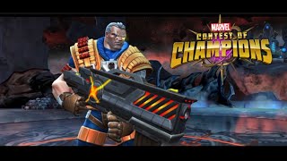 Marvel contest of champions -  Level 5 CABLE VS GAMORA