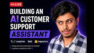 Building an AI Customer Support Agent with RAG & LangChain | Live Coding