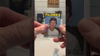 🥃 1986 Topps baseball cards Wax pack #baseballszn #sportsmemorabilia  #shorts #nostalgia