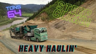 The Heavy Hauler  Volvo FH 540  Powerscreen  Heavy hauling in Norway