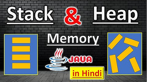 Stack and Heap Memory in Java (In Hindi) | Pradeep Nailwal