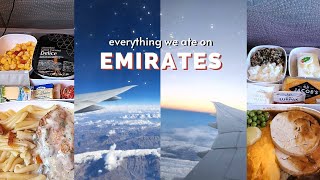 everything we ate on our emirates flight to europe ✈️ by ivy peevee 301 views 1 year ago 10 minutes, 57 seconds