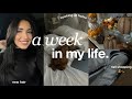 a productive week in my life 🍂 | welcoming fall, morning habits, new hair &amp; cooking at home 🧸