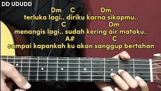 Download lagu Tutorial Chord Mudah TAKDIR CINTA BERAKHIR LUKA - YAYA NADILA | Versi Gampang