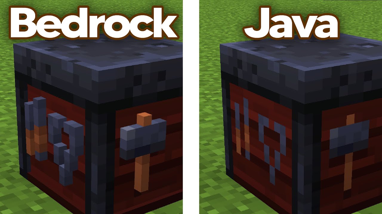 Java vs Bedrock but 2013 vs 2023 