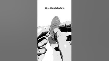 3D ovoid sliceform model made of paper #shorts #youtubeshorts #shortsvideo #newshorts #asmr