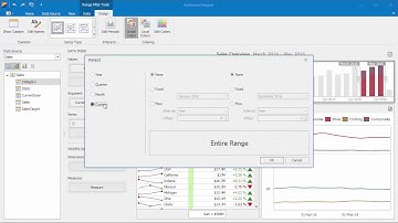 DevExpress Dashboards: Predefined Ranges for the Range Filter