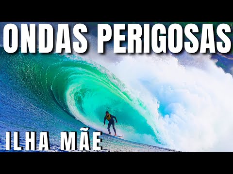 ONDAS PERIGOSAS NA ILHA MÃE / SURF SESSIONS #VLOG 30