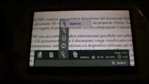 How to read your pdf files directly from the PSP