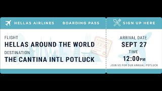 Hellas Around The World International Potluck | 9/27/24