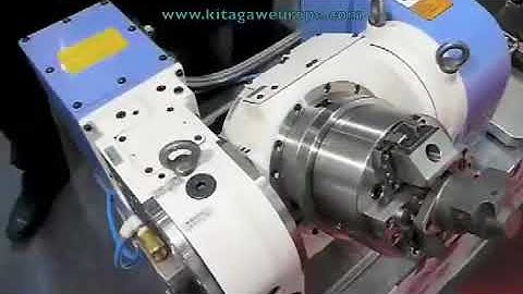 Kitagawa TT182 Rotary Table with Pneumatic Gripper   How It Works