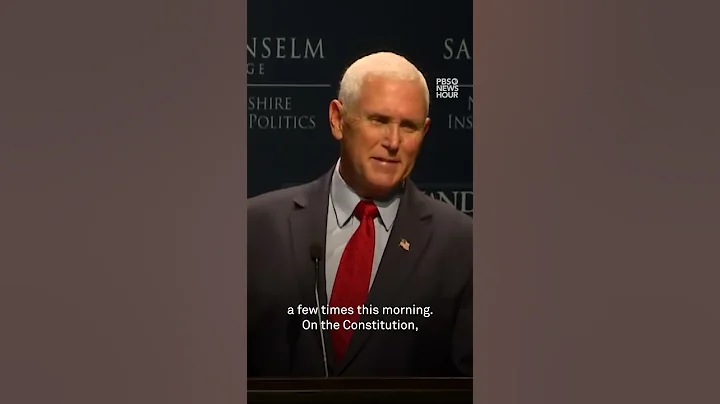 WATCH: Pence says he'd consider Jan. 6 committee i...