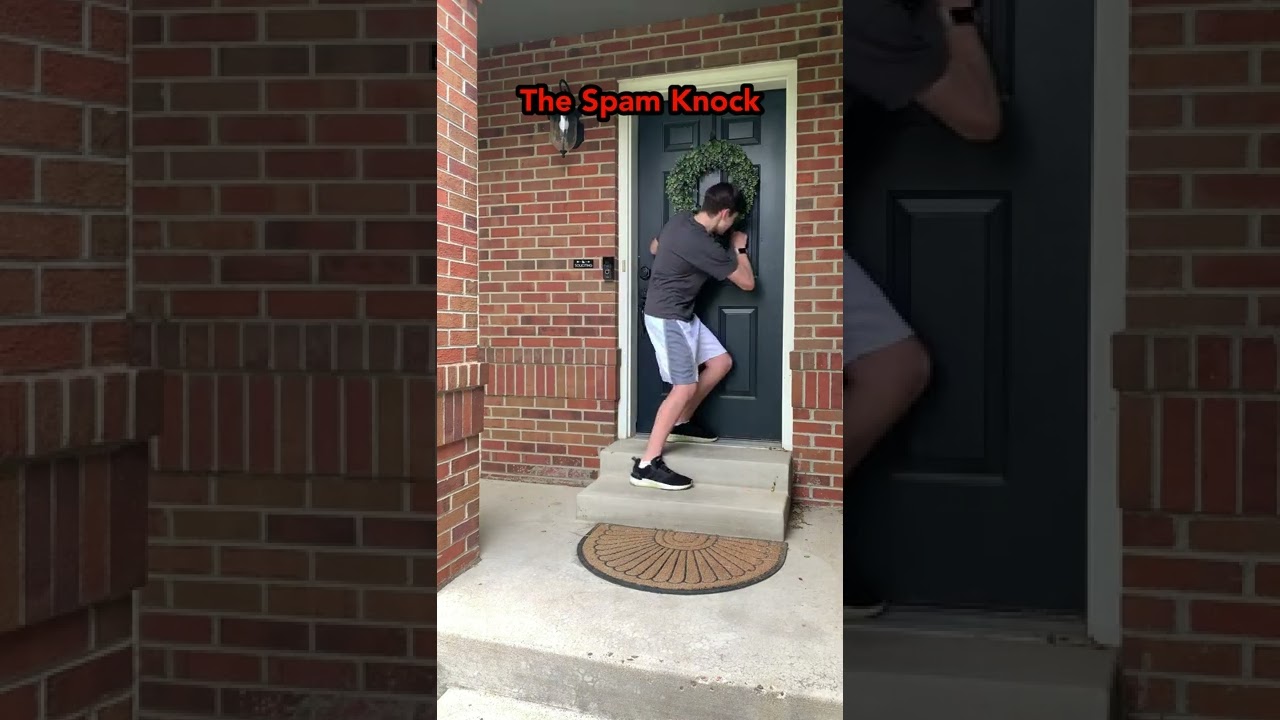 Different Ways People Knock On Doors 😂 