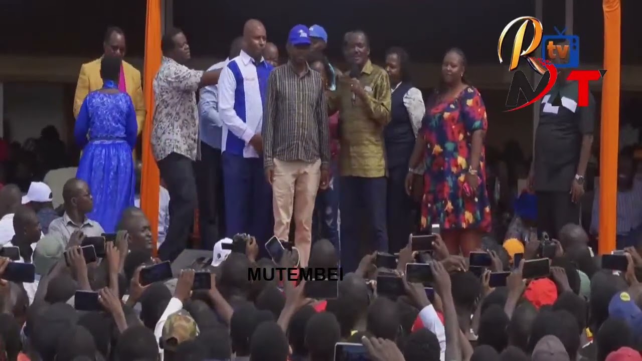 DRAMA IN SIAYA AS ALL KAMBA LEADERS CELEBRATES KALONZO AFTER RAILA ENDORSES HIM FOR 2027