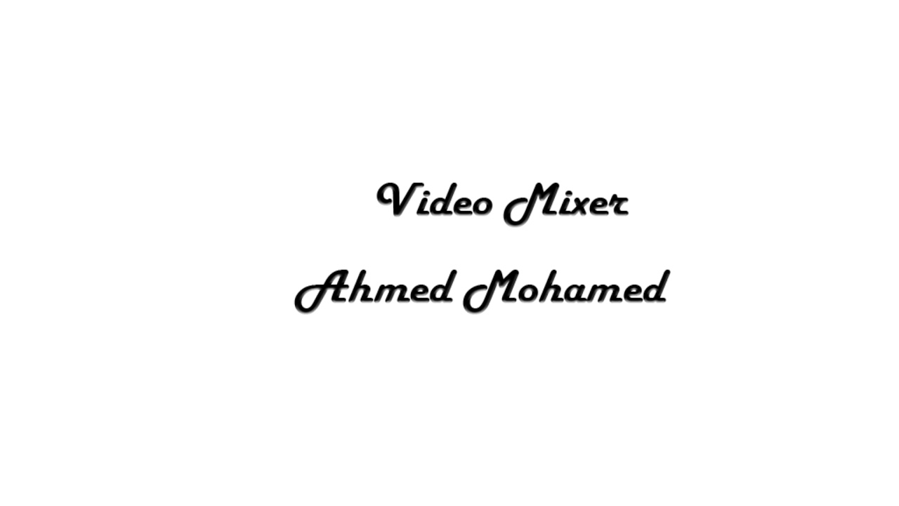 فيديو ميكسر أحمد المنشاوي مصطفي السوهاجي 2024/9/30