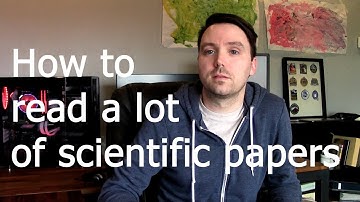How to read a scientific paper