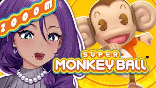 Super Monkey Ball | Cute monkey go zooooom