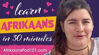 All Romantic Expressions You Need in Afrikaans! Learn Afrikaans in 30 Minutes!