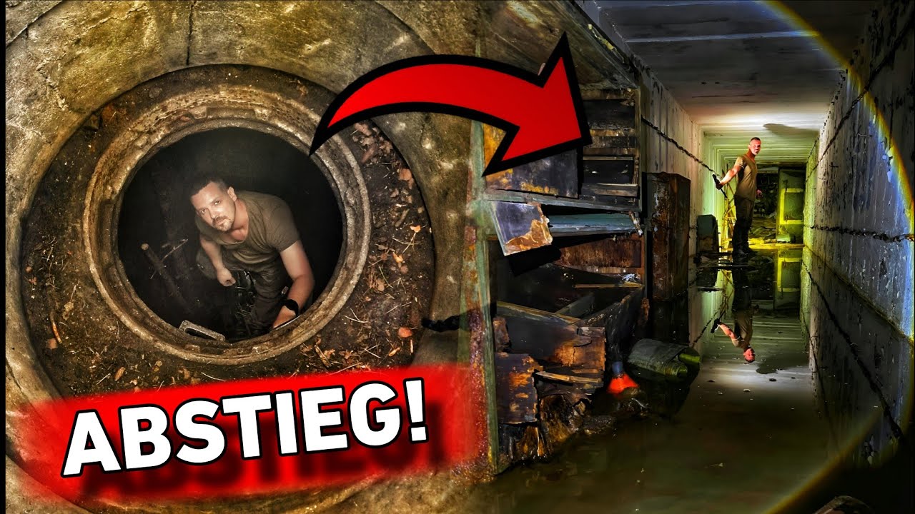 Wir Klettern in Geheimen Familien Bunker von Erich Honecker | Lost Places DDR