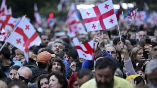 Proteste gegen "russisches Gesetz" gehen weiter, Veto der Präsidentin wird demontiert