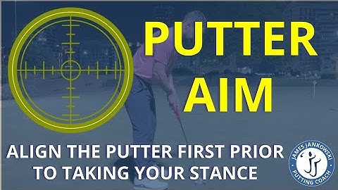 Set your PUTTER FIRST in your routine - JJ Putting : YouTube