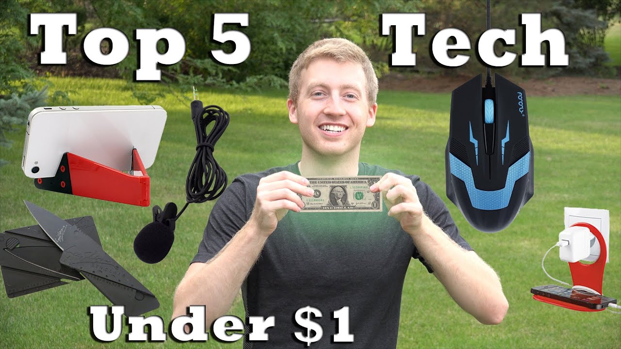 Top 5 Tech Under $1 with Shipping! 