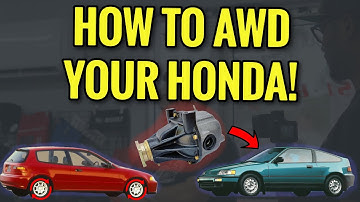 AWD Differential Installation On My Turbo CRX Buggy (S1Built Mount)