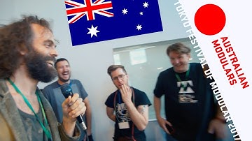 A peek into the Australian Modular scene @ Tokyo Festival of Modular 2017