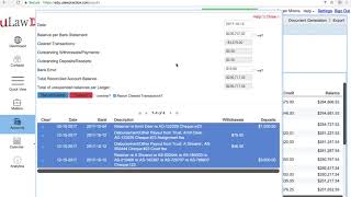 Q178. How do you handle errors made by bank in trust account in reconciliation
