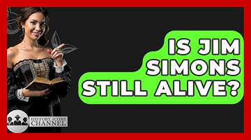 Is Jim Simons Still Alive? - History Icons Channel