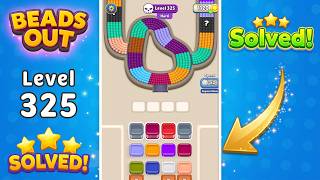 🔴 Beads Out - Hard Level 325 Walkthrough | New Update Solution 🧠