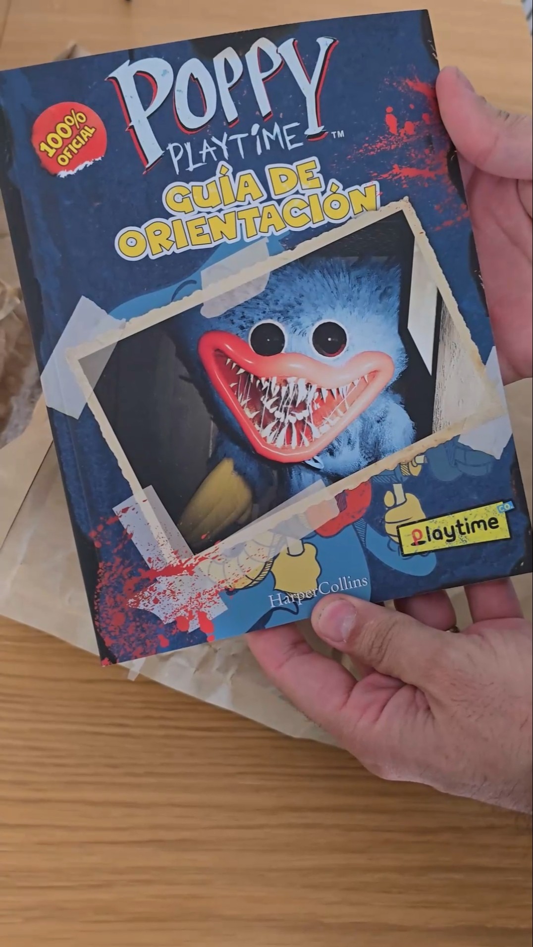 ME HAN ENVIADO UN LIBRO OFICIAL DE POPPY PLAYTIME LLENO DE SECRETOS INCREÍBLES