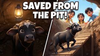 Can the Kids Get Him Out 😢🐃