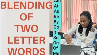 Blending Two Letters 
