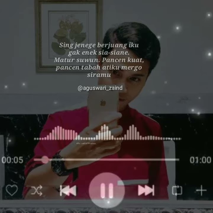 Story WA Bahasa jawa bikin baper.