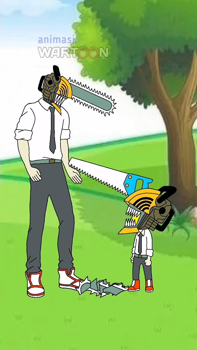 chainsaw man family guy #animasi #animasiwartoon #chainsawman