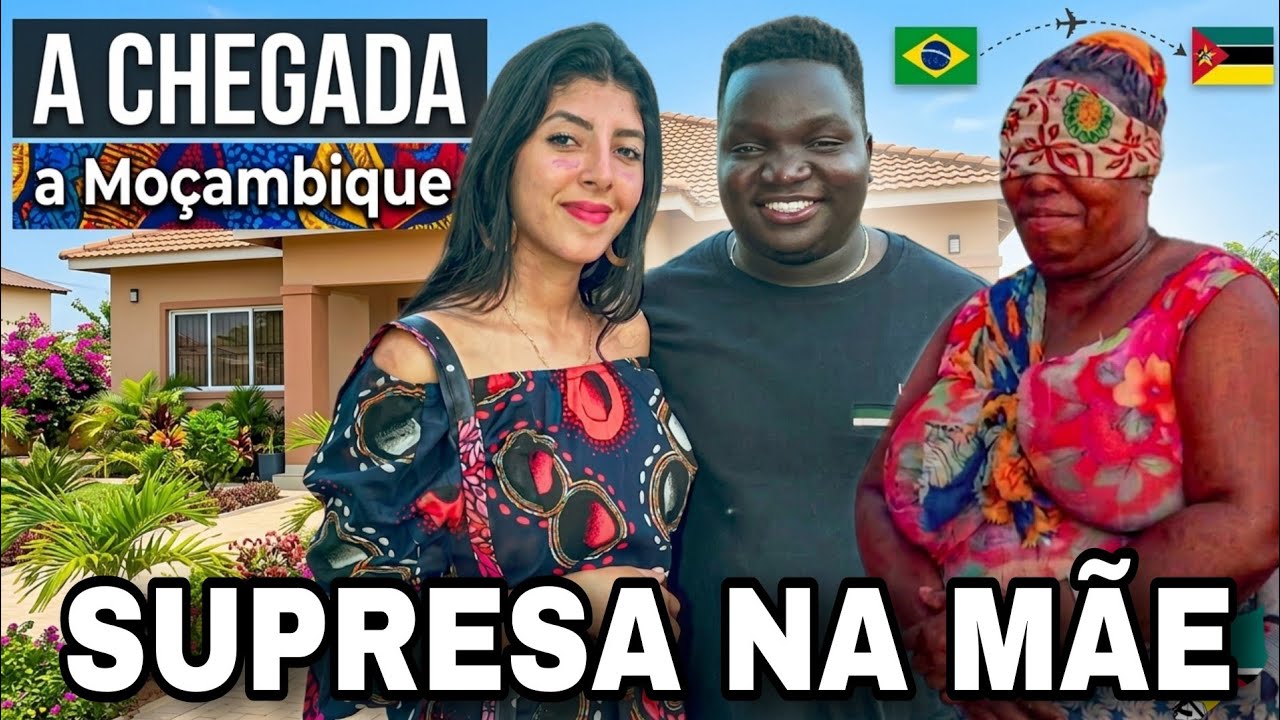 Chocante A chegada do NATANIEL e a joy (pedaço africano) em Moçambique
