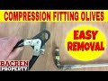 How To Quickly Remove an Olive from Copper Pipe