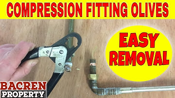 How To Quickly Remove an Olive from Copper Pipe