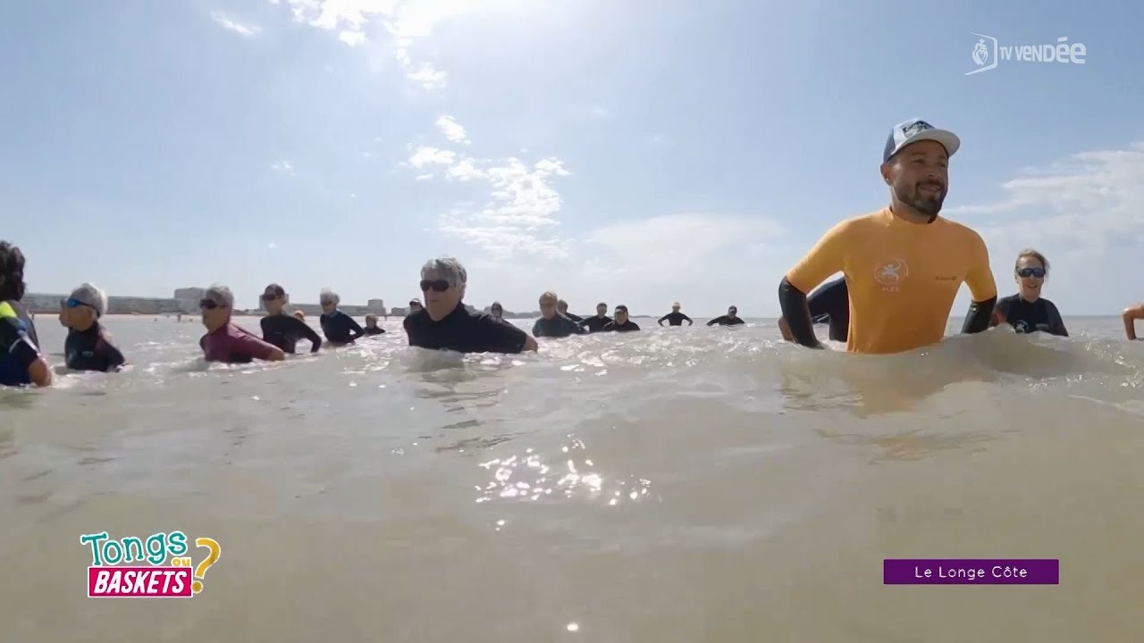 Tongs ou baskets ? Le Longe-côte à Saint-Jean-de-Monts