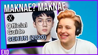 REACTION to EXO - GUIDE TO EXO'S SEHUN (2020) (by Cesar Oh)