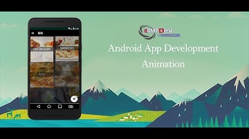Android Development Tutorial - Order Food App Part 31  Add Animation to Category